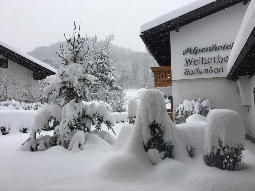 Alpenhotel Weiherbach Berchtesgaden Hallenbad Und Sauna Εξωτερικό φωτογραφία