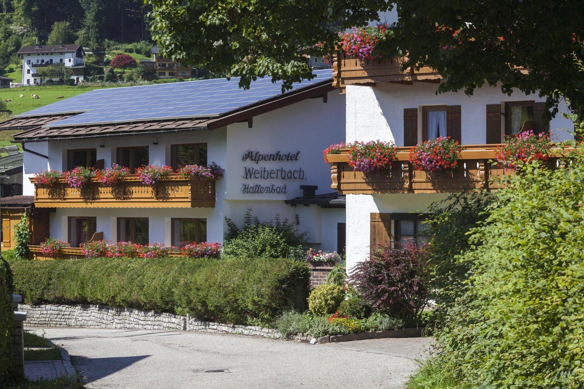 Alpenhotel Weiherbach Berchtesgaden Hallenbad Und Sauna Εξωτερικό φωτογραφία